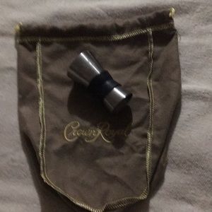 Crown Royal Vanilla Jigger and Bag